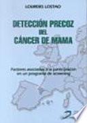 Detección precoz del cáncer de mama