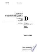 Deutsche Nationalbibliografie