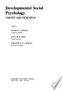 Libro Developmental Social Psychology