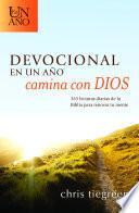 Devocional en un ano camina con Dios / The One Year Walk With God Devotional