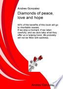 Diamond of peace love and hope
