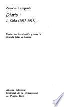 Diario: Cuba (1937-1939)