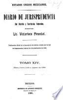 Diario de jurisprudencia del Distrito y territorios federales