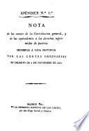 Diario de las actas y discusiones de las cortes