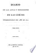 Diario de las actas y discusiones de las cortes