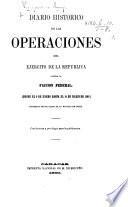 Diario de las operaciones del ejército de la República [of Venezuela] contra la faccion federal, desde el 9 de Enero hasta el 16 de Marzo de 1860. ... Con el plano de la batalla de Cople