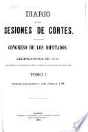 Diario de las Sesiones de Cortes, Congreso de los Diputados