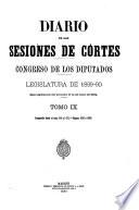 Diario de las Sesiones de Cortes, Congreso de los Diputados