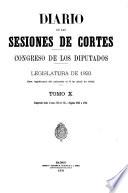 Diario de las Sesiones de Cortes, Congreso de los Diputados