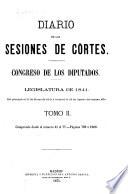 Diario de las Sesiones de Cortes, Congreso de los Diputados