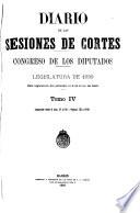 Diario de las Sesiones de Cortes, Congreso de los Diputados