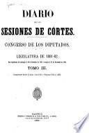Diario de las Sesiones de Cortes, Congreso de los Diputados