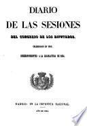 Diario de las Sesiones de Cortes, Congreso de los Diputados