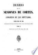 Diario de las sesiones de Cortes