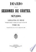 Diario de las sesiones de Cortes