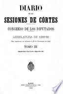 Diario de las sesiones de Cortes
