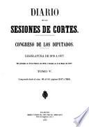 Diario de las sesiones de Cortes