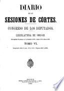 Diario de las sesiones de Cortes