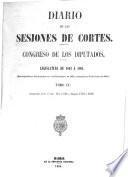 Diario de las sesiones de Cortes