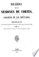 Diario de las sesiones de Cortes