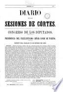 Diario de las sesiones de Cortes