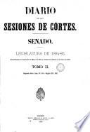 Diario de las sesiones de Cortes