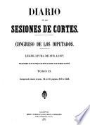 Diario de las sesiones de Cortes