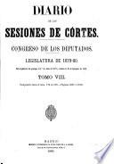 Diario de las sesiones de Cortes