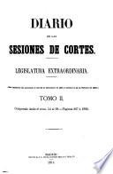 Diario de las sesiones de Cortes