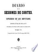 Diario de las sesiones de Cortes