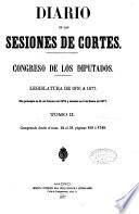Diario de las sesiones de Cortes