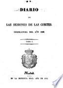 Diario de las sesiones de Cortes