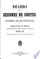 Diario de las sesiones de Cortes