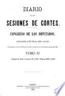 Diario de las sesiones de Cortes