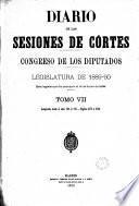 Diario de las sesiones de Cortes