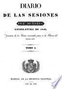 Diario de las sesiones de Cortes