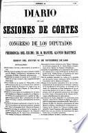 Diario de las sesiones de Cortes
