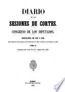 Diario de las sesiones de Cortes