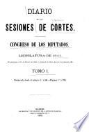 Diario de las sesiones ...