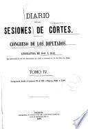 Diario de las sesiones ...