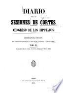 Diario de las sesiones ...