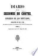 Diario de las sesiones ...