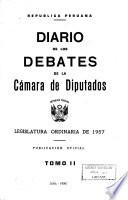 Diario de los debates de la Cámara de Diputados