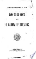 Diario de los debates de la Cámara de Diputados