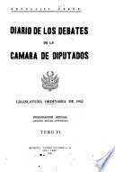 Diario de los debates de la Cámara de Diputados
