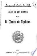 Diario de los debates de la Cámara de Diputados