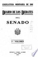 Diario de los debates del Senado