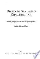 Diario de San Pablo Chalchihuitán