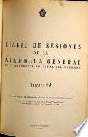 Diario de sesiones de la Asamblea General de la Republica Oriental del Uruguay