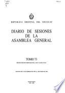Diario de sesiones de la Asamblea General de la República Oriental del Uruguay
